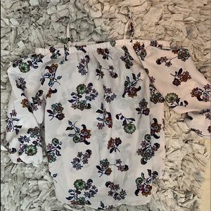 Flower off the shoulder